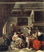 Jan Steen, The Way we hear it is the way we sing it